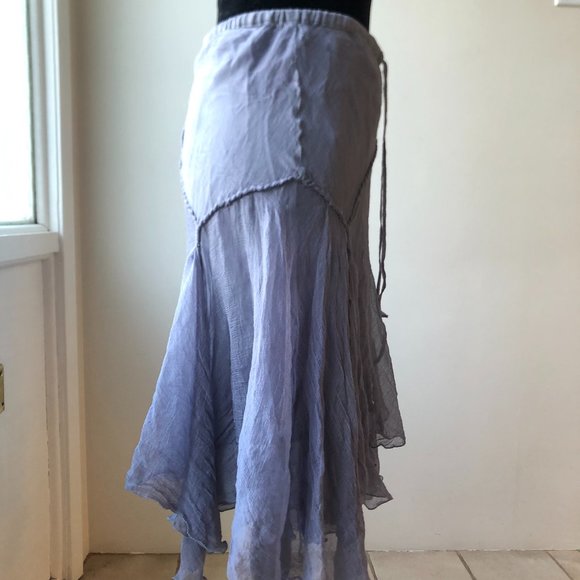 Fairycore Silk skirt - Picture 3 of 9